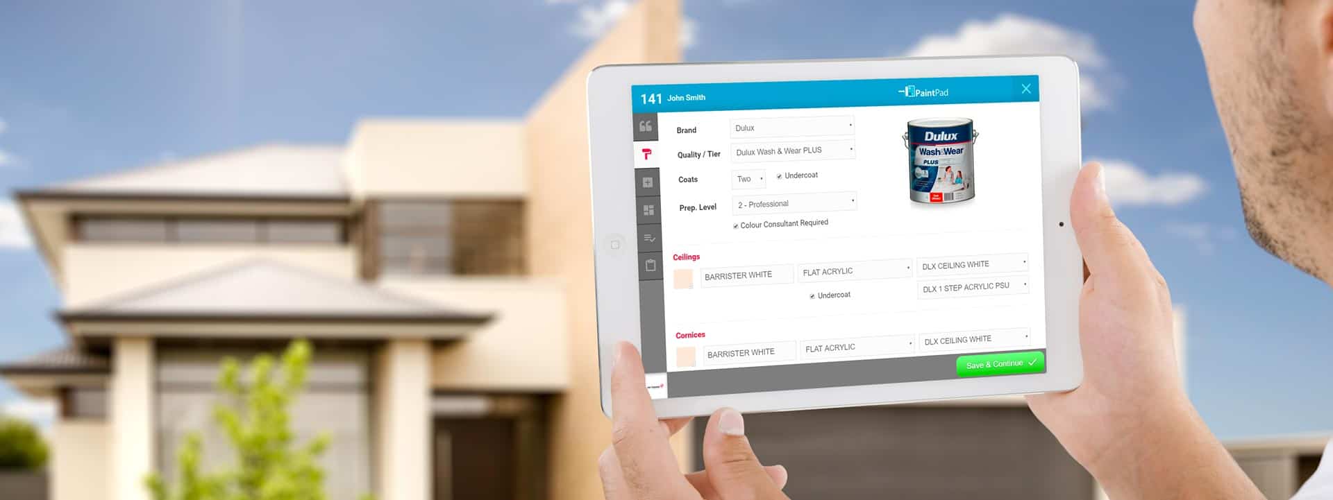 Paint Pad Mobile Quoting Software for Painters Paint Professionals